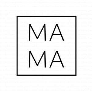 Mama Square Frame Svg, Mama svg, Name Frame Svg, Mama Shirt Svg, Mama Png, Mama Square Svg, Square  Frame Svg, Mom Svg