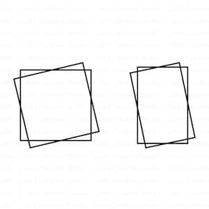 Double Frame Pair Svg, Square Frame Svg, Rectangle Frame Svg, Frame Svg. Border Svg, Square Border, Rectangle Border, Double Frame Svg