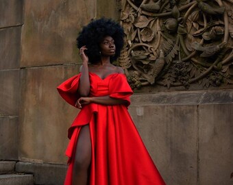 red carpet african dresses