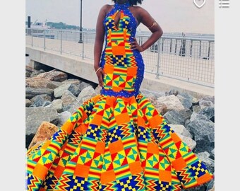 african kente wedding dresses