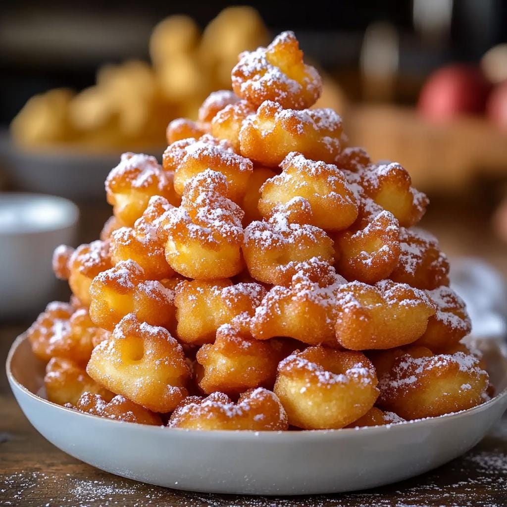 Funnel Cake Bites Recipe