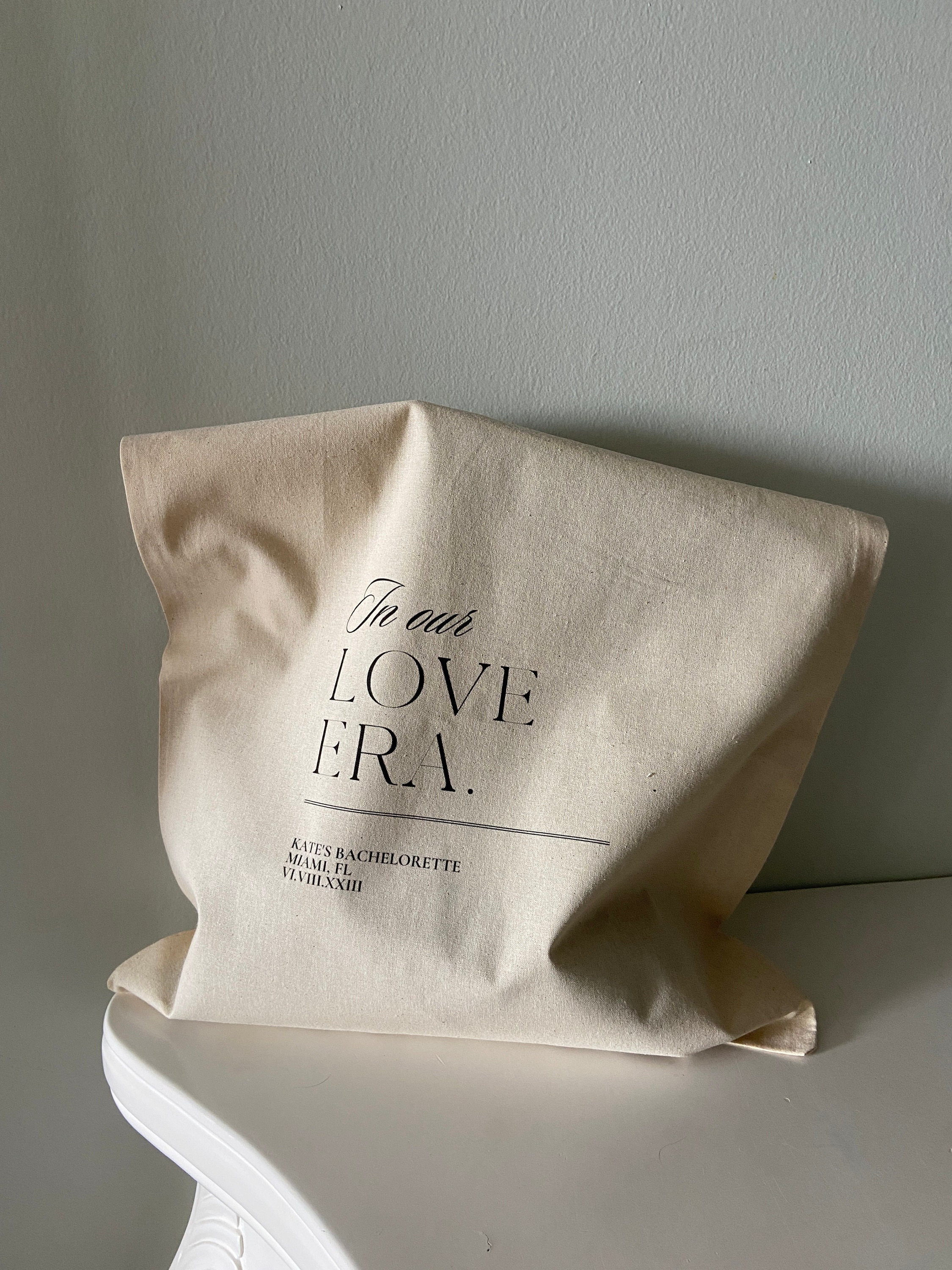 Custom Bachelorette Tote | Canva Digital Download Template | Beach ...