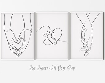 Romantic Drawing Etsy