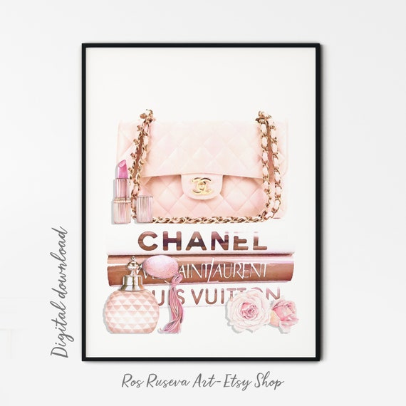 Coco Chanel Print Coco Chanel Wall Art Chanel Poster Coco | Etsy