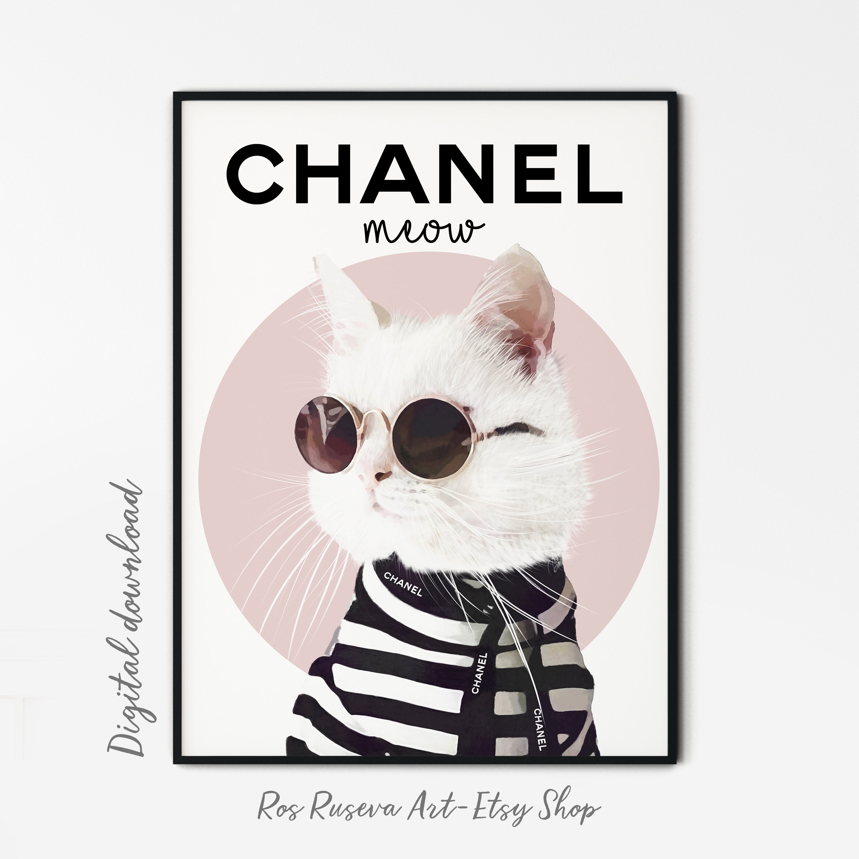 Духи с котиком. Кошка заппа модель. Модный кот в очках. Кошка шанель. Котик шанель.