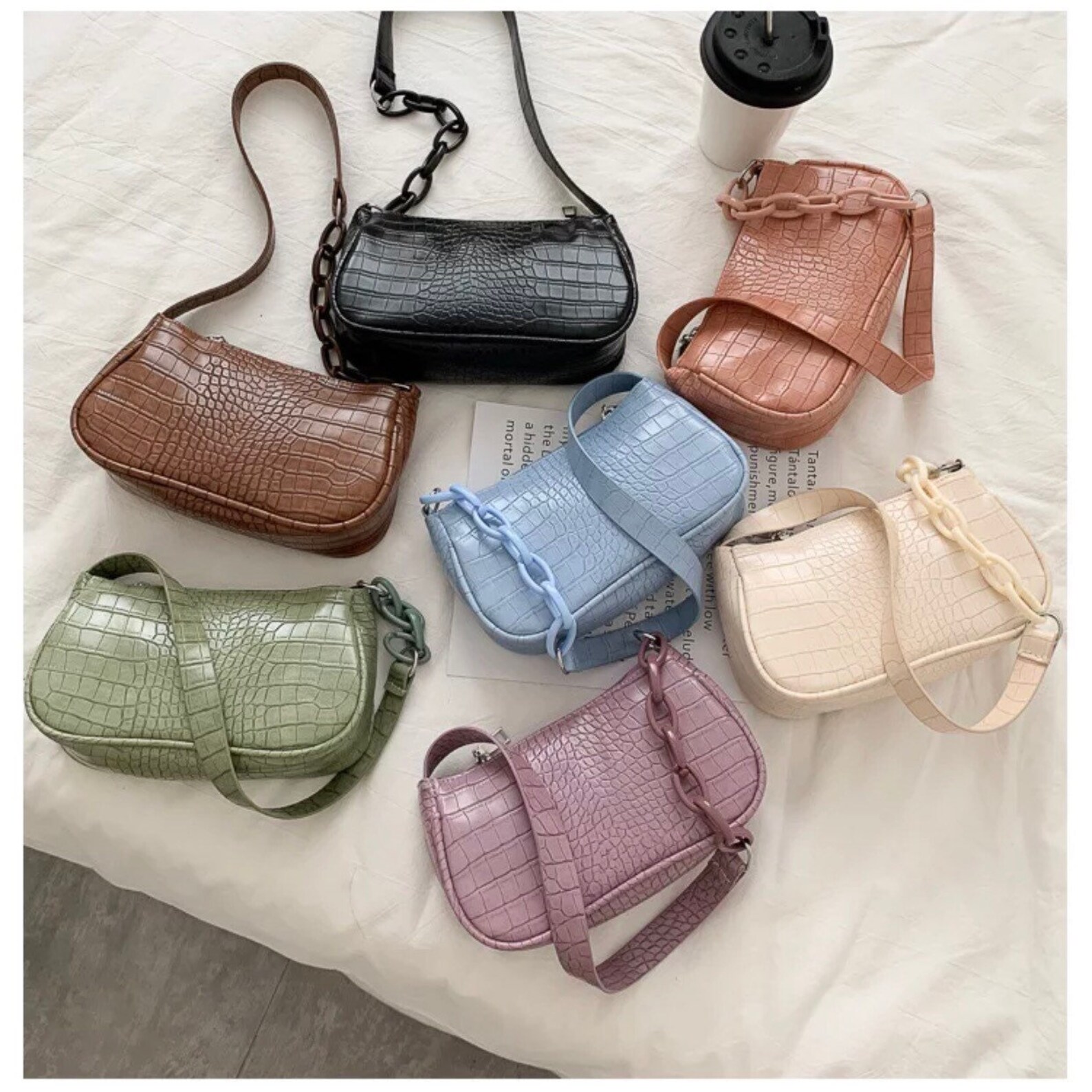 Crossbody purse clutch handbag underarm side arm small bag Etsy