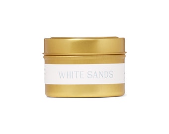 White Sands Travel Candle