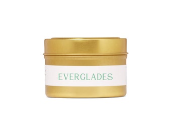Everglades Travel Candle - Soy/Cocont wax candle