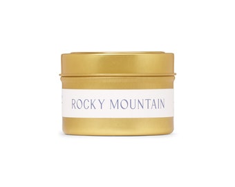 Rocky Mountain travel candle