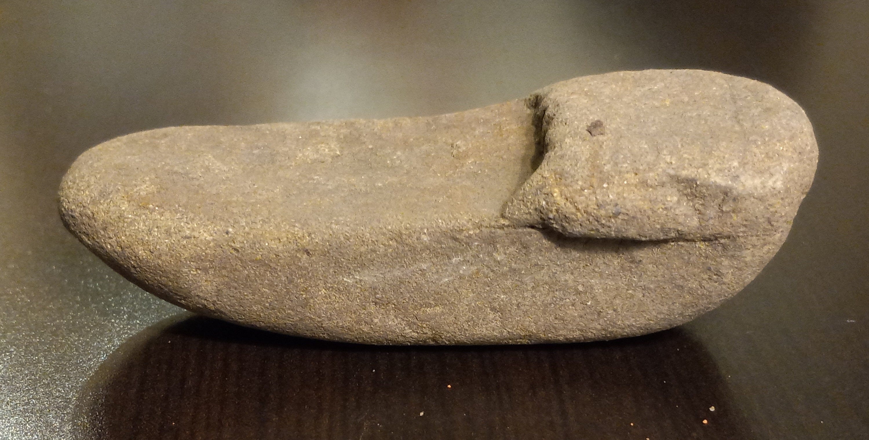 Native American Indian Zoomorphic Boat Stone Atlatl Weight Etsy