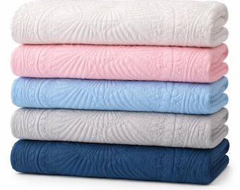 Heirloom Baby Quilt: Blank Embroidery Blanket