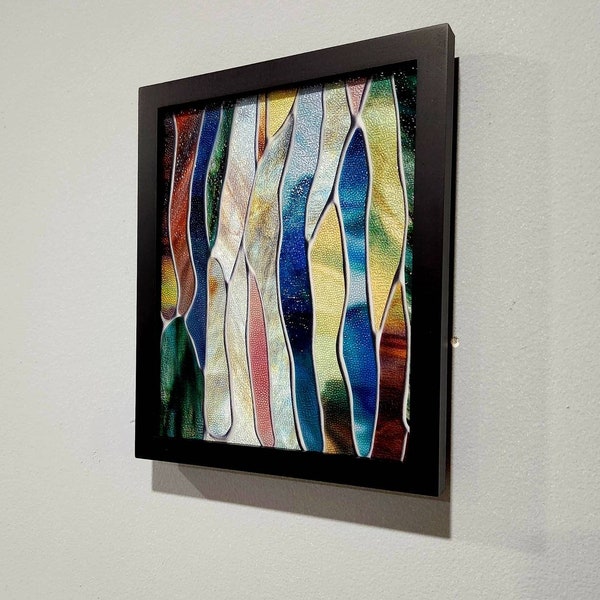 Faux Stained Glass Etsy