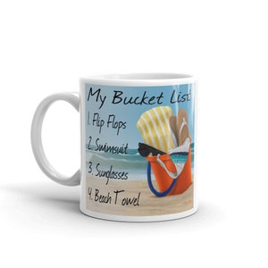 Bucket List Coffee Mug