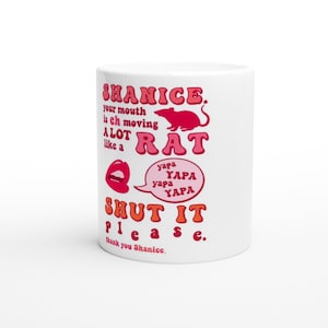 Big Shaq ‘Shanice’ White Ceramic Mug