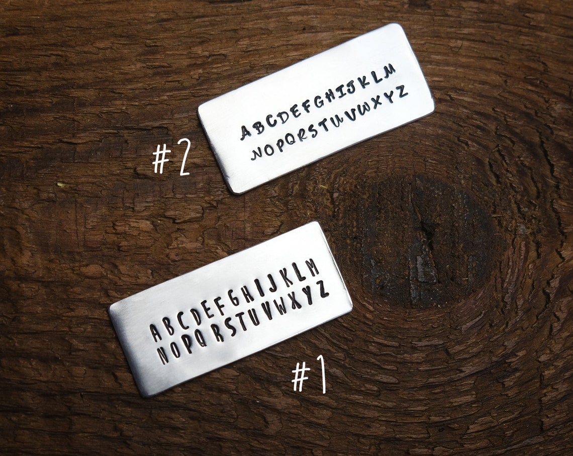 Rustikale runde Hundemarke aus Kupfer Haustiermarke | Etsy