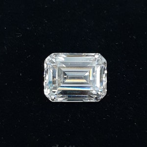 9x11MM, 10x12MM, 10x14MM Moissanite Faceted Octagon Emerald Cut Gemstone, D Color AAA Loose Moissanite Faceted Octagon Gemstone For Jewelry