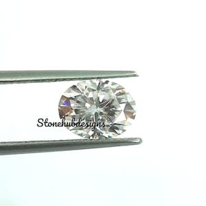 9x11MM, 10x12MM, 10x14MM Moissanite Faceted Oval Cut Stone, D Color AAA White Moissanite Faceted Oval Loose Calibrated Cut Stone For Jewelry