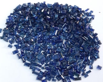 2x3.5 MM、2 x 4 MM、2.5x4.5 MM、2.5 x 5 MM天然ブルーサファイア