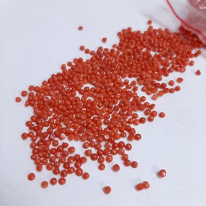 1,50 mm, 2 mm, 2,50 mm, 3 mm, 3,50 mm Cabochon rotondo di corallo naturale, pietra cabochon liscia rotonda e piatta di corallo italiano AAA per gioielli