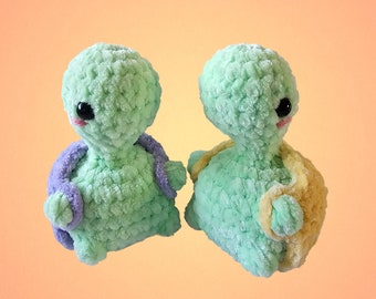 Bum Bum Turtle Crochet Turtle With Removable Shell Crochet Turtle Butt