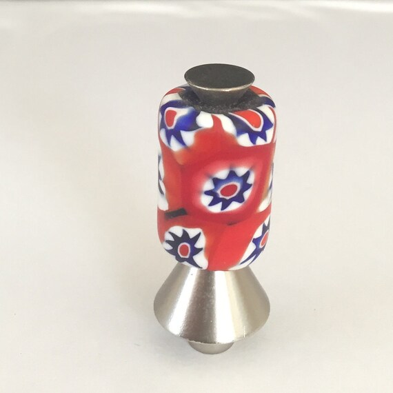 Italian Made Murano Glass Drawer Pull Italian Made Murano Glass Drawer Pull