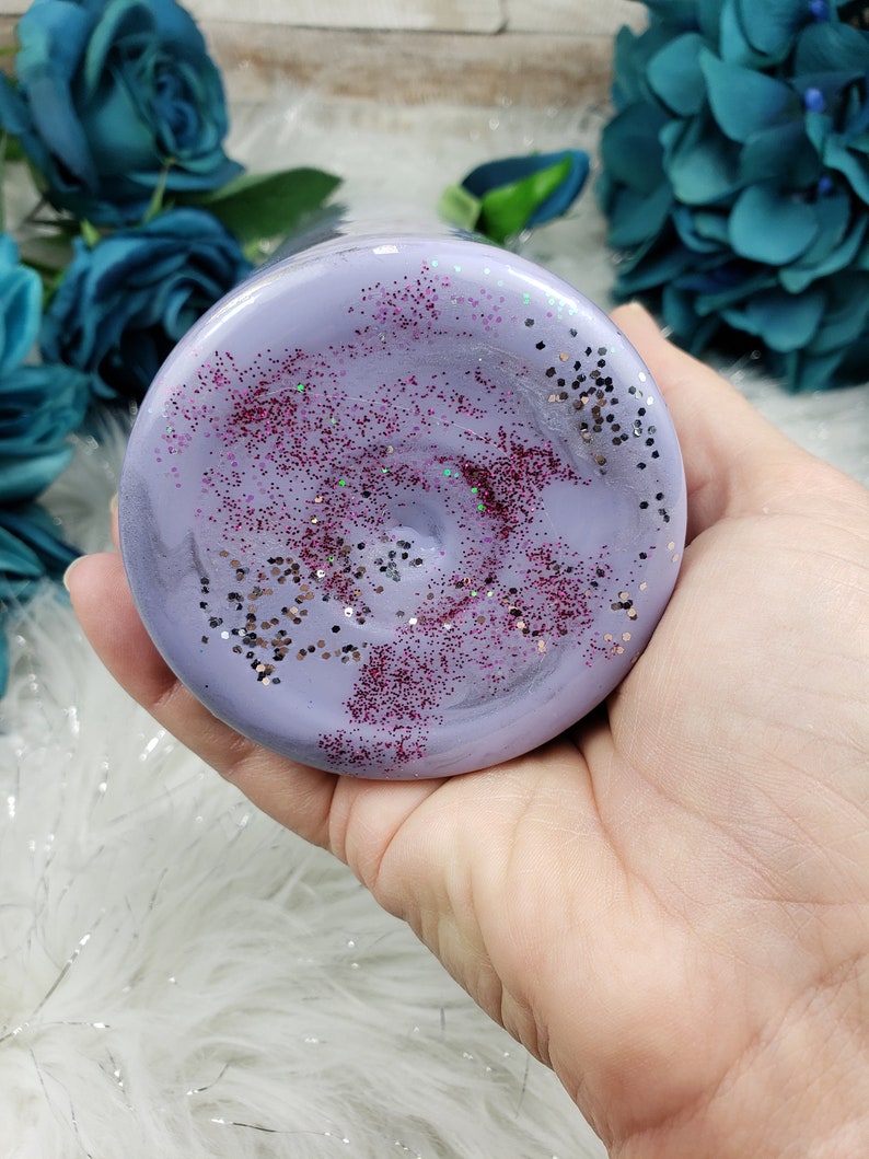 Download Purple Marble Glitter Tumbler 30 oz. Skinny | Etsy