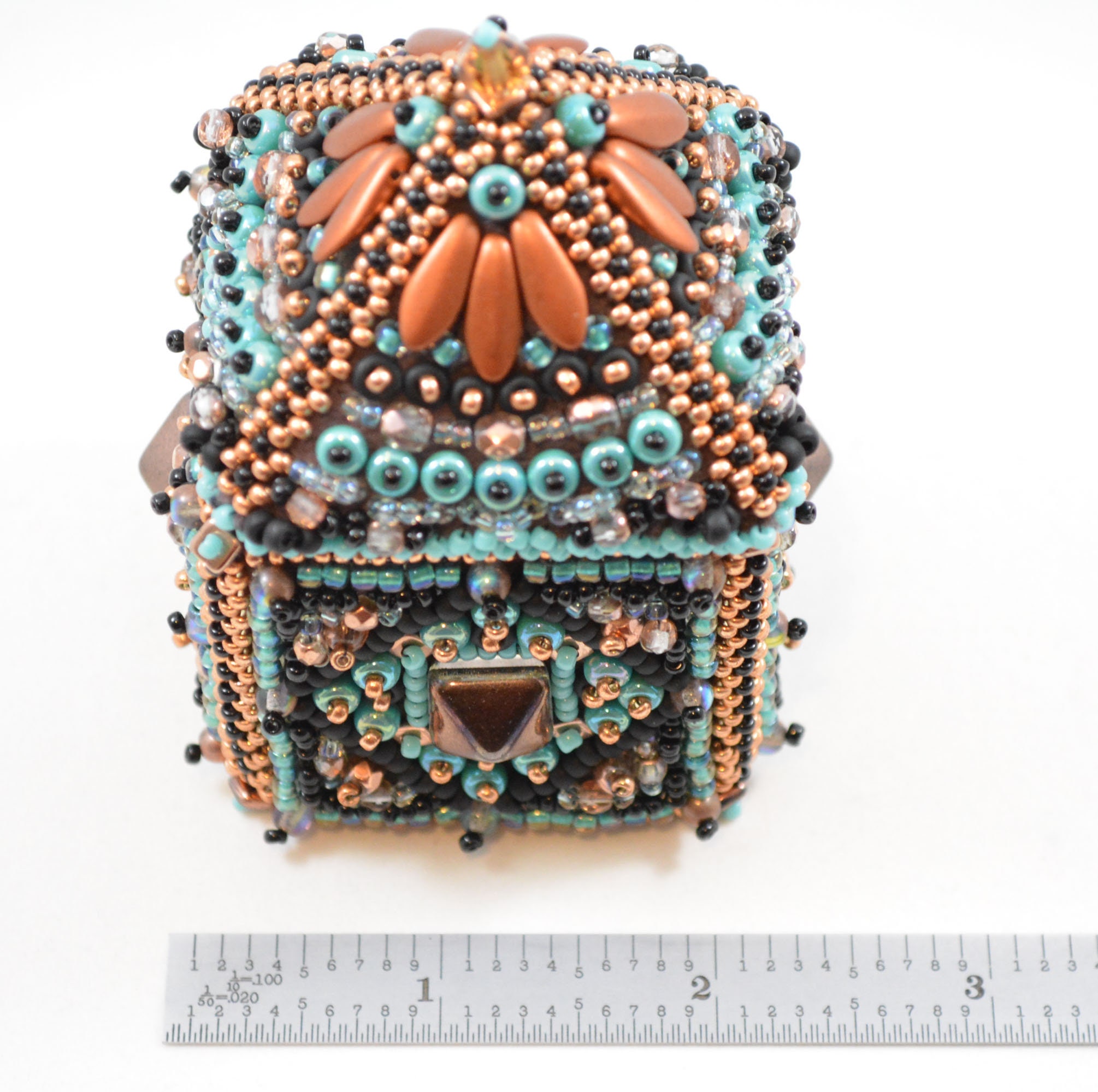 Tutorial for Beaded Ring Box 2.5x2.5x3.5 Etsy