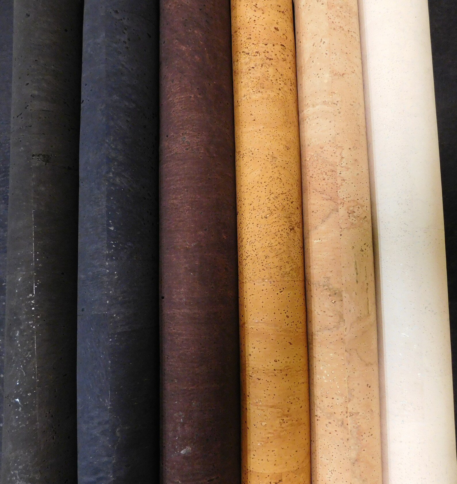 Black Cork Fabric Half Yard Cut 18x54 Etsy