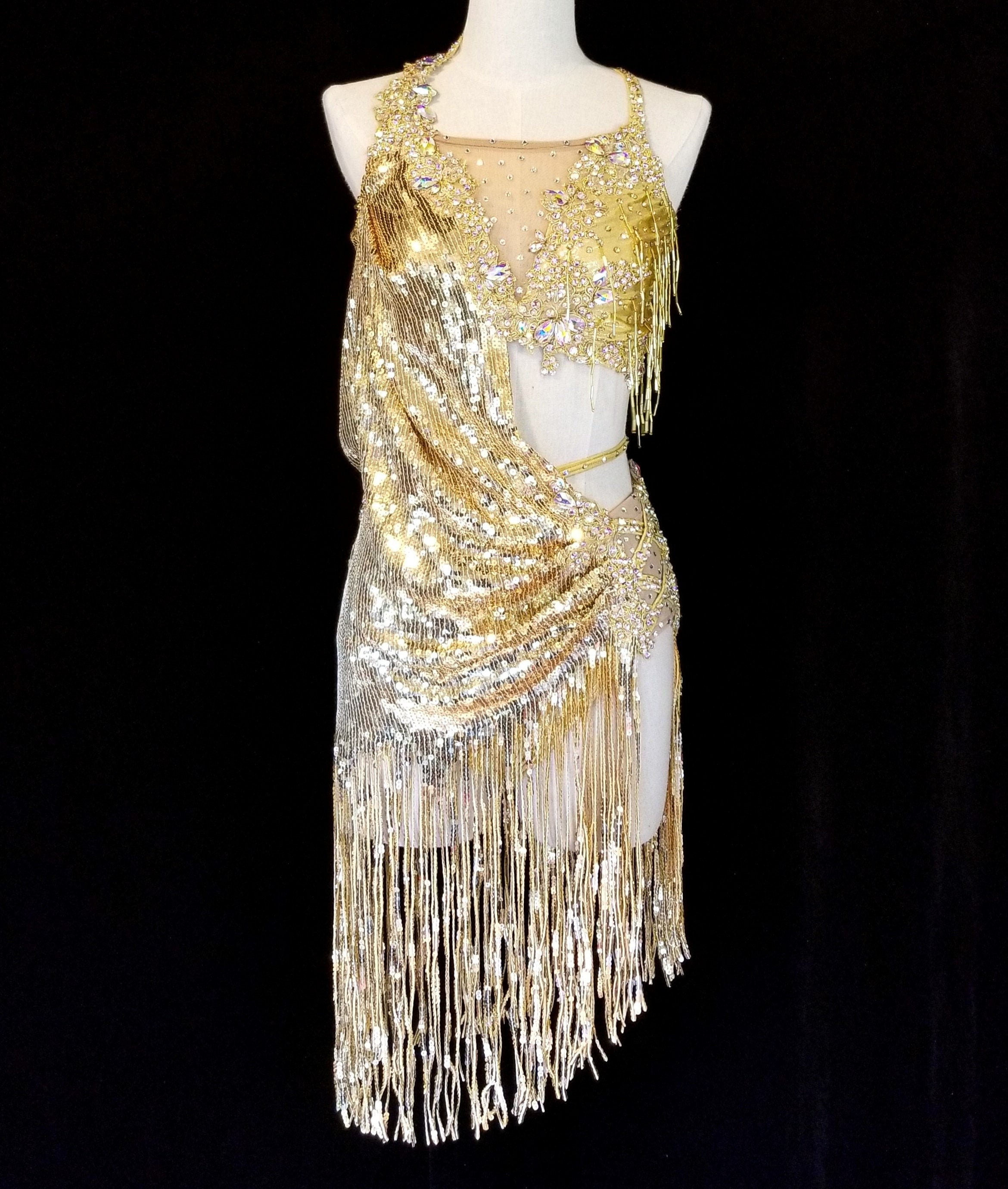 Latin Sequin Dress 