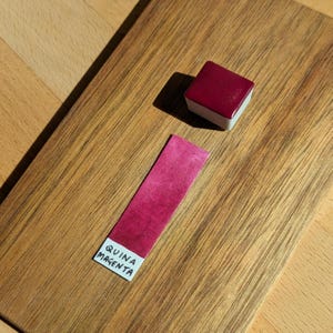 Quinacridone Magenta Handmade Watercolor Paint
