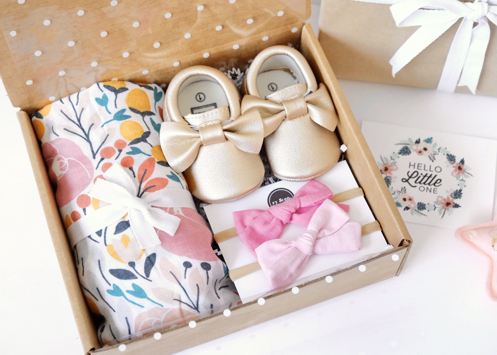 Baby Gift Box Baby Gift Set Ready to Ship Baby Shower Gift Etsy