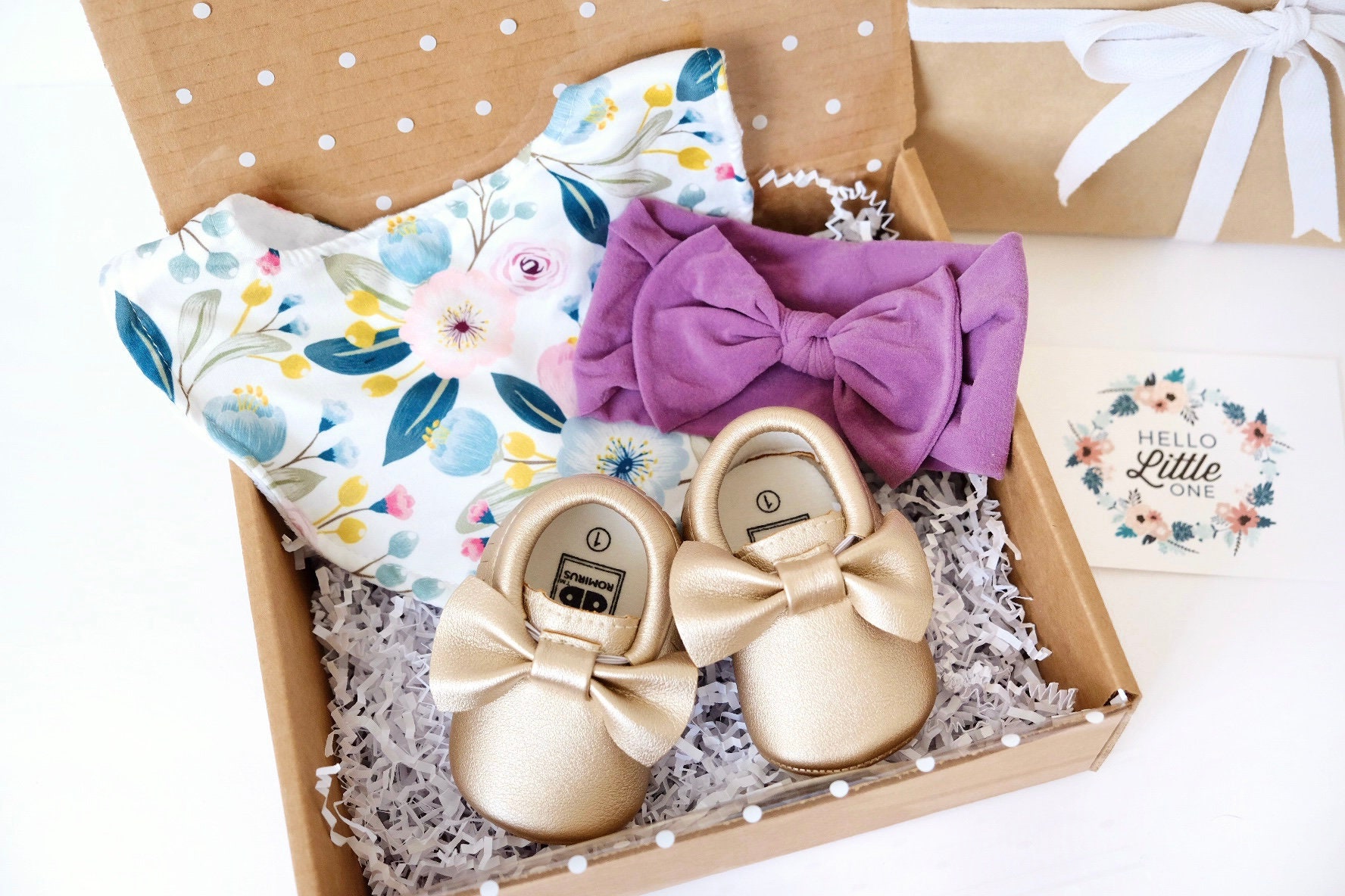 Baby Shower gift set with card Baby gift set Gifts for Etsy