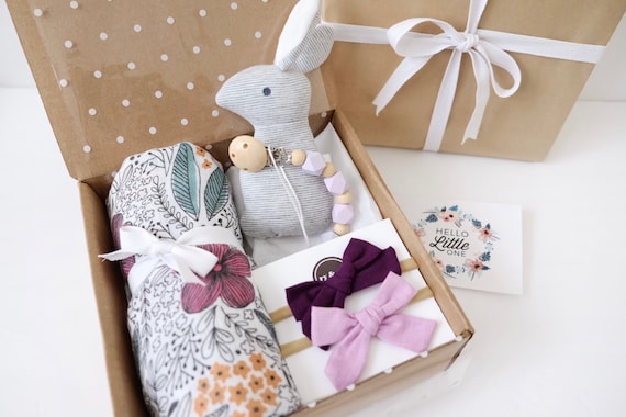 Gift Card in a Welcome Baby Gift Box