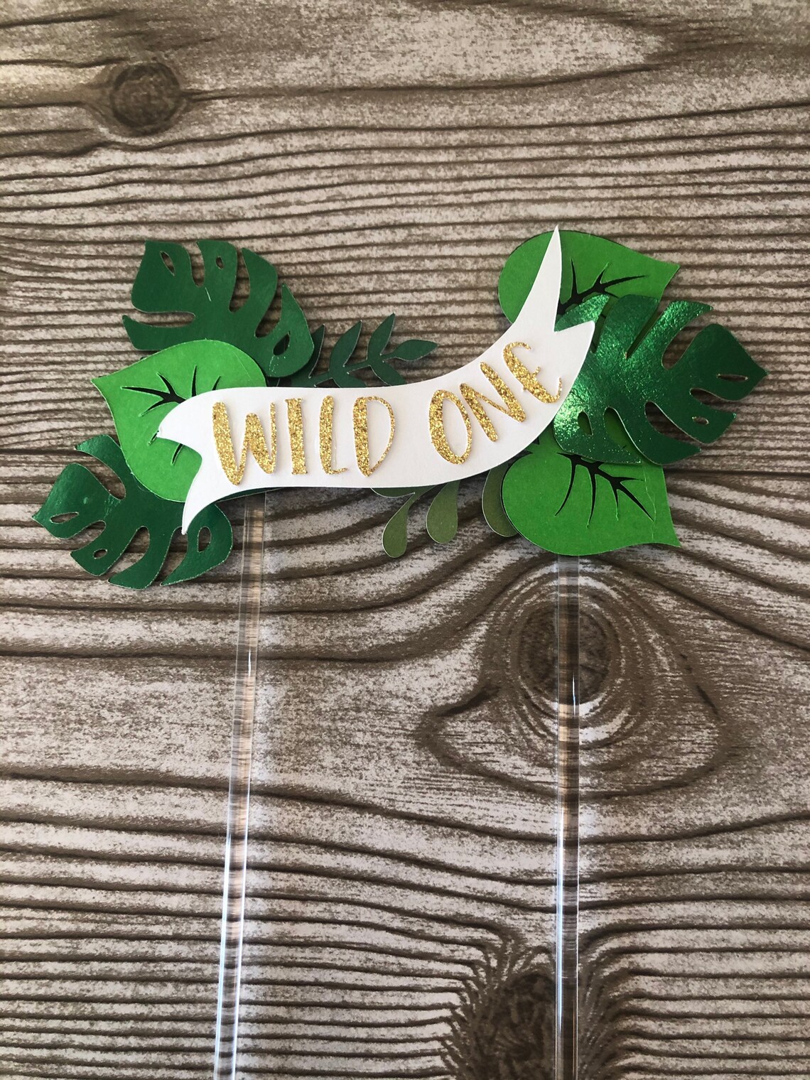 Safari Cake Topper Wild One Caketopper Jungle Topper Etsy