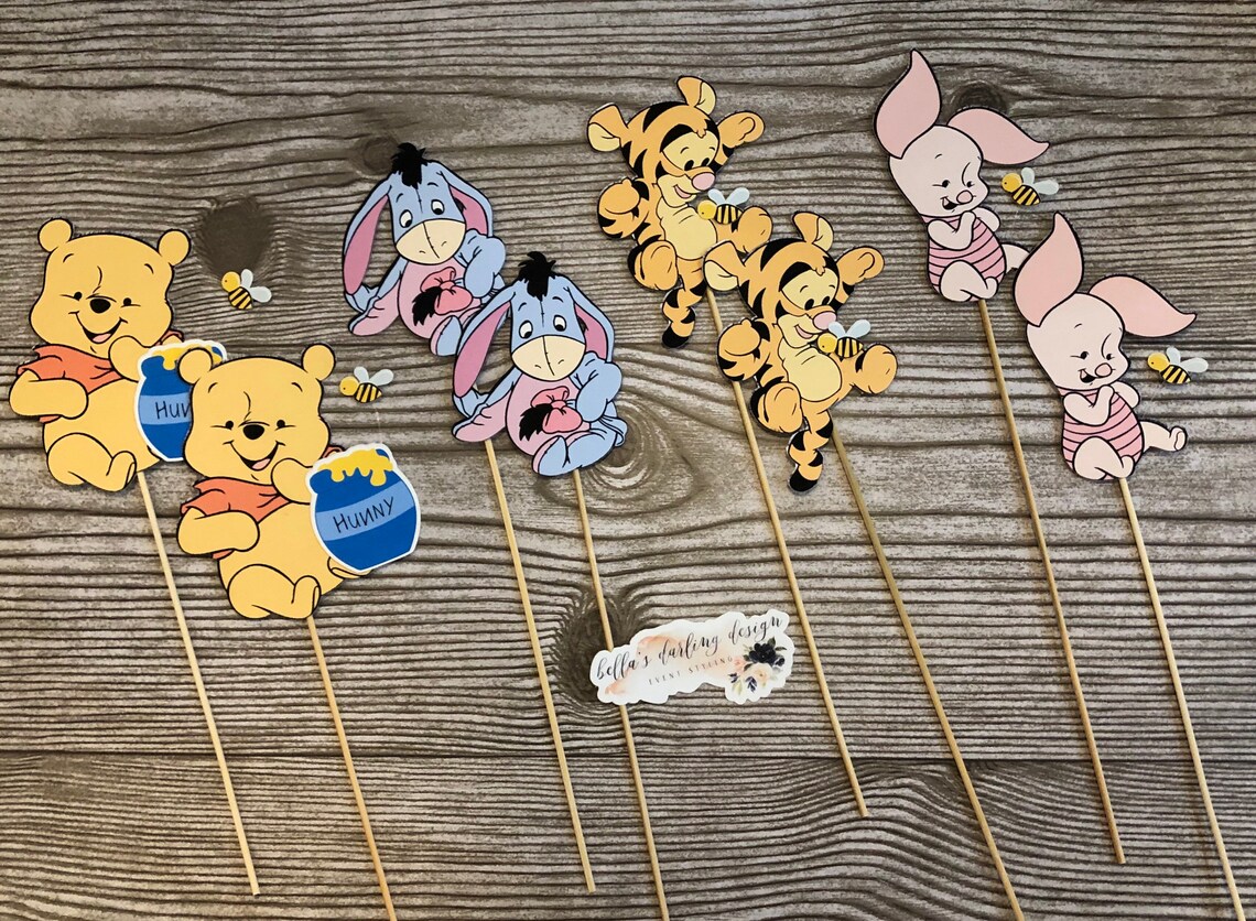 Winnie The Pooh Baby Shower Centerpieces