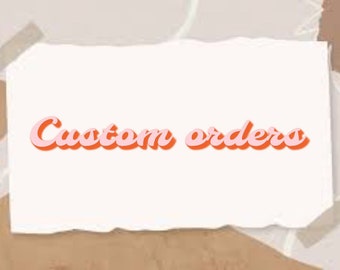 Custom Tumbler Order