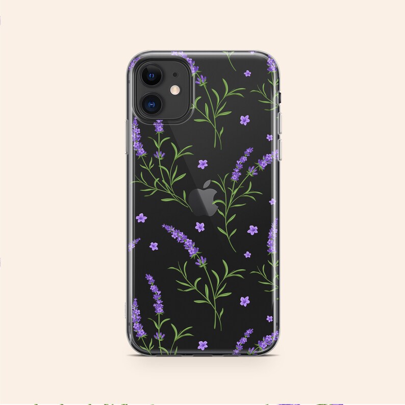 Lavender Phone case iPhone 11 pro case purple Lavender iPhone Etsy