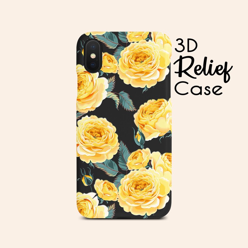 Yellow Roses iPhone 11 pro Case soft iPhone 11 pro max cases Etsy