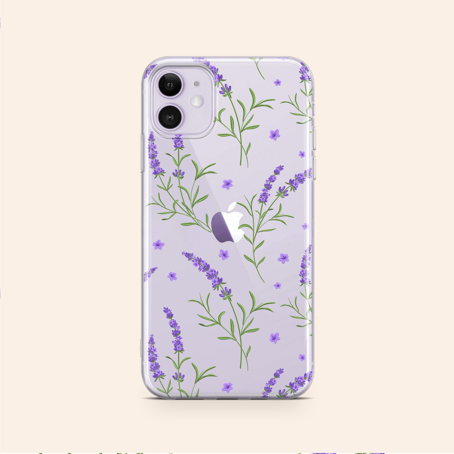 Lavender Phone Case Iphone 14 Pro Case Purple Lavender Iphone Etsy