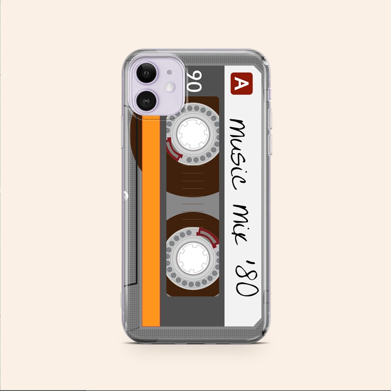 Retro Cassette Iphone 13 Case Old Tape Cassette Iphone 13 Pro Etsy