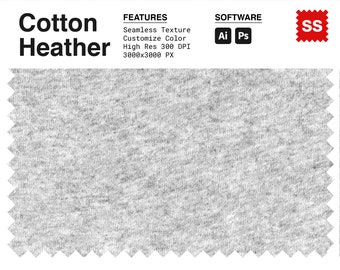 Cotton Heather Seamless Pattern