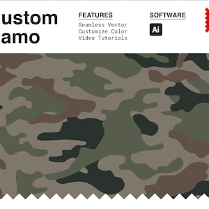 Camo Seamless Pattern