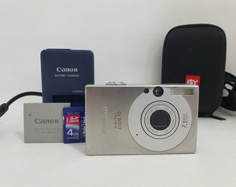 Rare digital camera Canon Digital Ixus 70 Powershot SD1000 7.1Mp TESTED AND WORKED