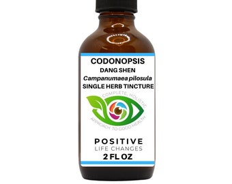 Codonopsis Root Single Herb Tincture