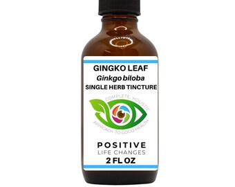 Ginkgo-tinktur av en enda ört