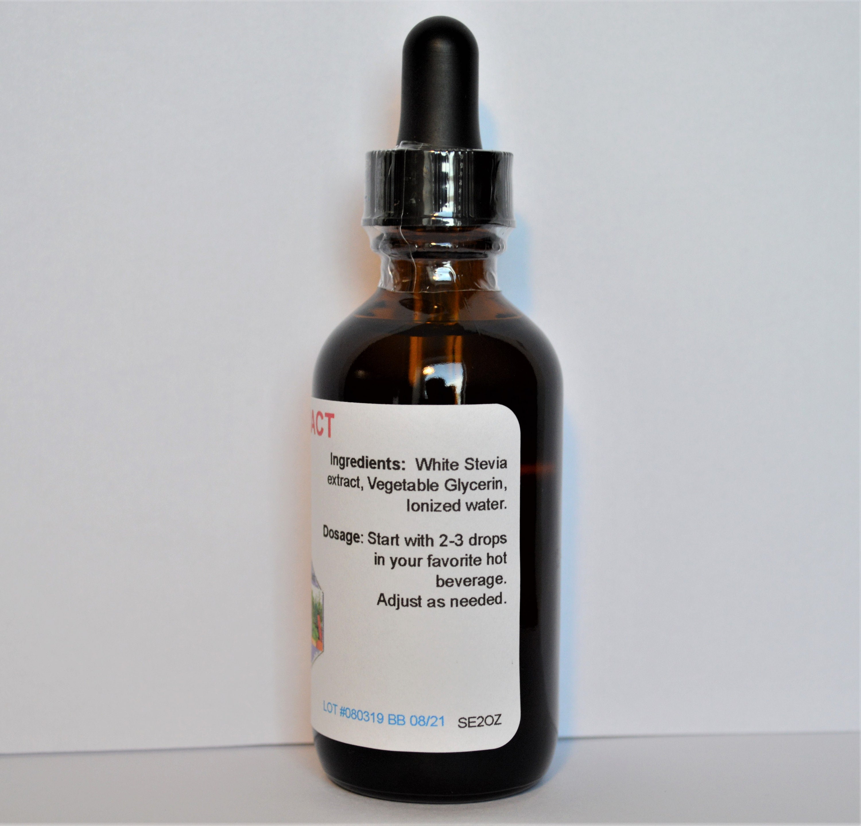 Stevia Extract Alcohol Free 2 Oz Etsy