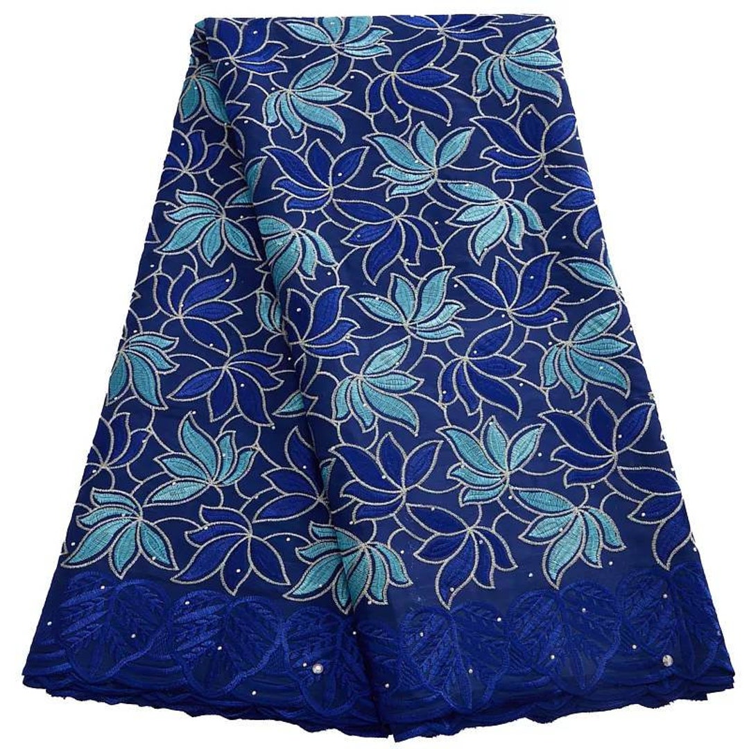 Color café encaje de gasa suizo en Suiza tela de encaje de algodón africano  alta calidad 5 yardas telas de encaje nigeriano - Etsy México, image size:1080x1080