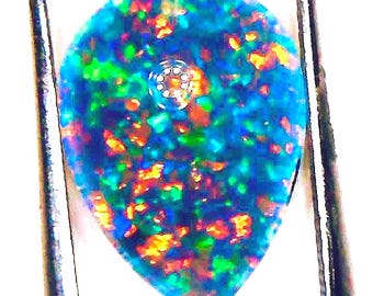 Gorgeous Australian Opal Cabochons, 14 x 10mm Pear Shape Triplets, 2.8carat average, for rings, pendants, earrings,  cufflinks