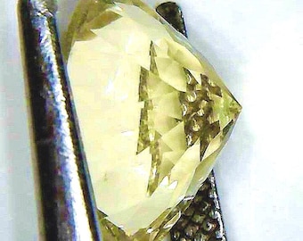 Mexican Yellow Labradorite, Bytownite, Your Choice of Round, Emerald, Square Cushion or Fat Pear shapes, light yellow slightly waxy