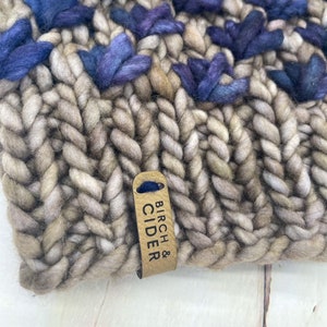 MINI SEW-ON Skinny Tags // 0.5” x 2.5&quot; // Business Labels for Hats // Crochet Tag // Knits // Beanie Tags // Personalize // Knitting